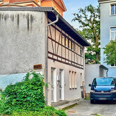 Die Remise Mit Kostenlosem Parkplatz Direkt Vor Der Tuer Erfurt Kültér fotó